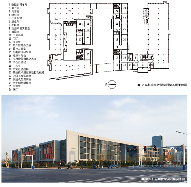 邢台学院全景平面图图片